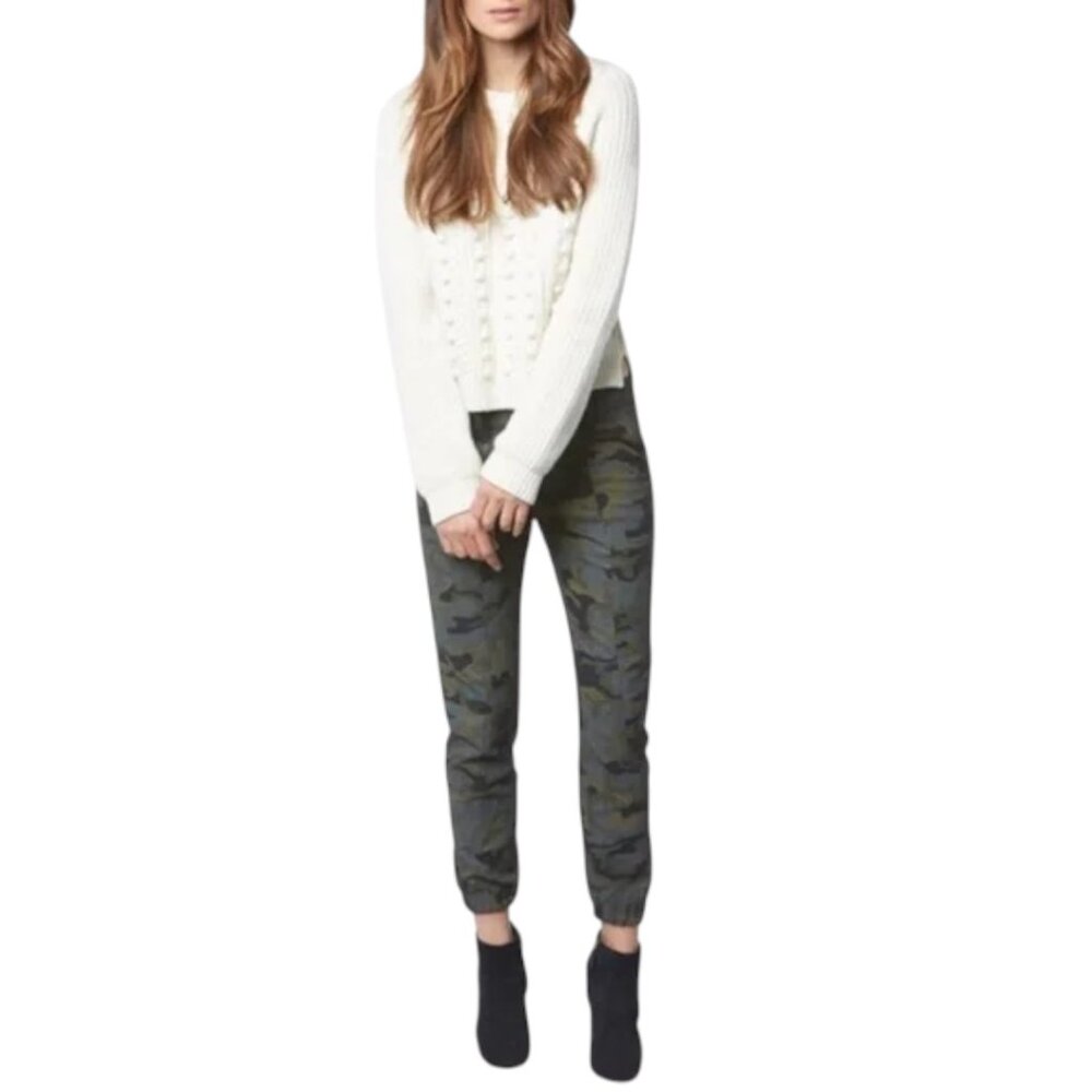 Veronica Beard 'Field Cargo'Camouflage Pants  Woll Blend size 6 $395‎